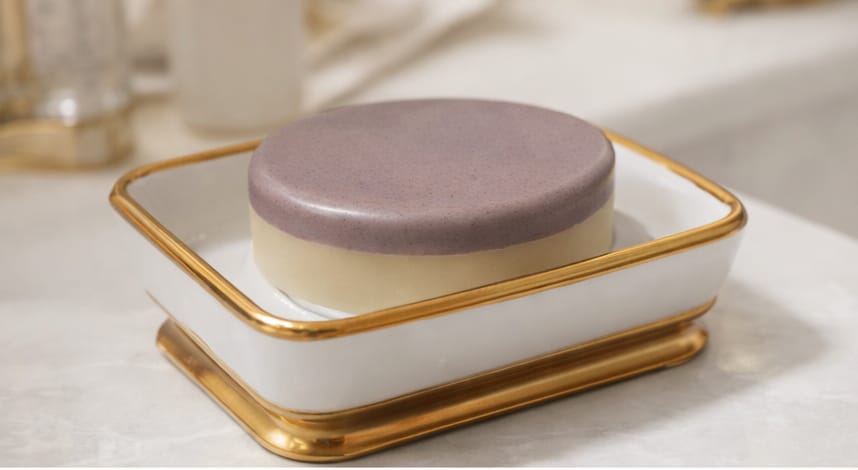 Lavender | Maknoonz Moroccan Musk Bath Bar | An Ode to Moroccan Lavender Musk