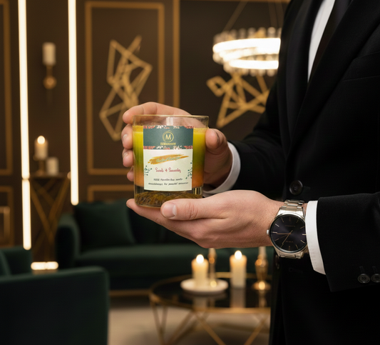 Unified Delight – Premium Jar Candle with Celebratory Design for Family & Friends | Maknoons Exclusive (UD-JC)