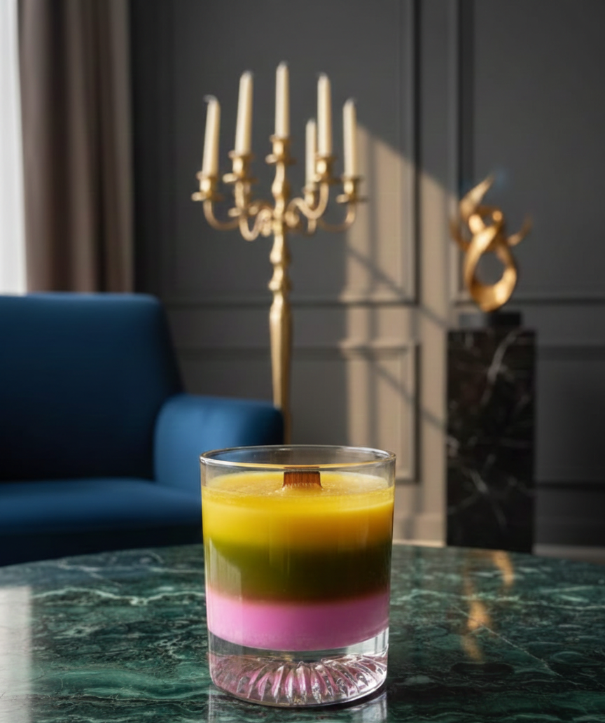 Unified Delight – Premium Jar Candle with Celebratory Design for Family & Friends | Maknoons Exclusive (UD-JC)